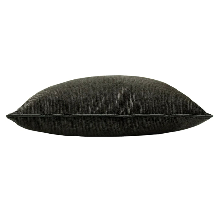 Stella Embossed Texture Cushion Cover Black