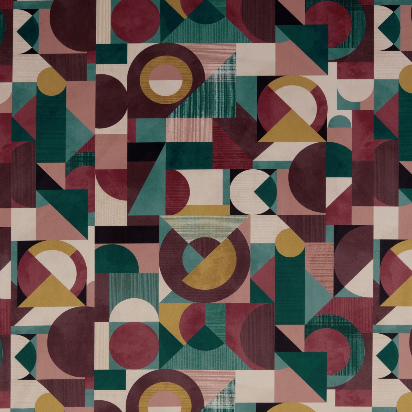 ILIV Geometrica Velvet Bilbery Cushion Cover